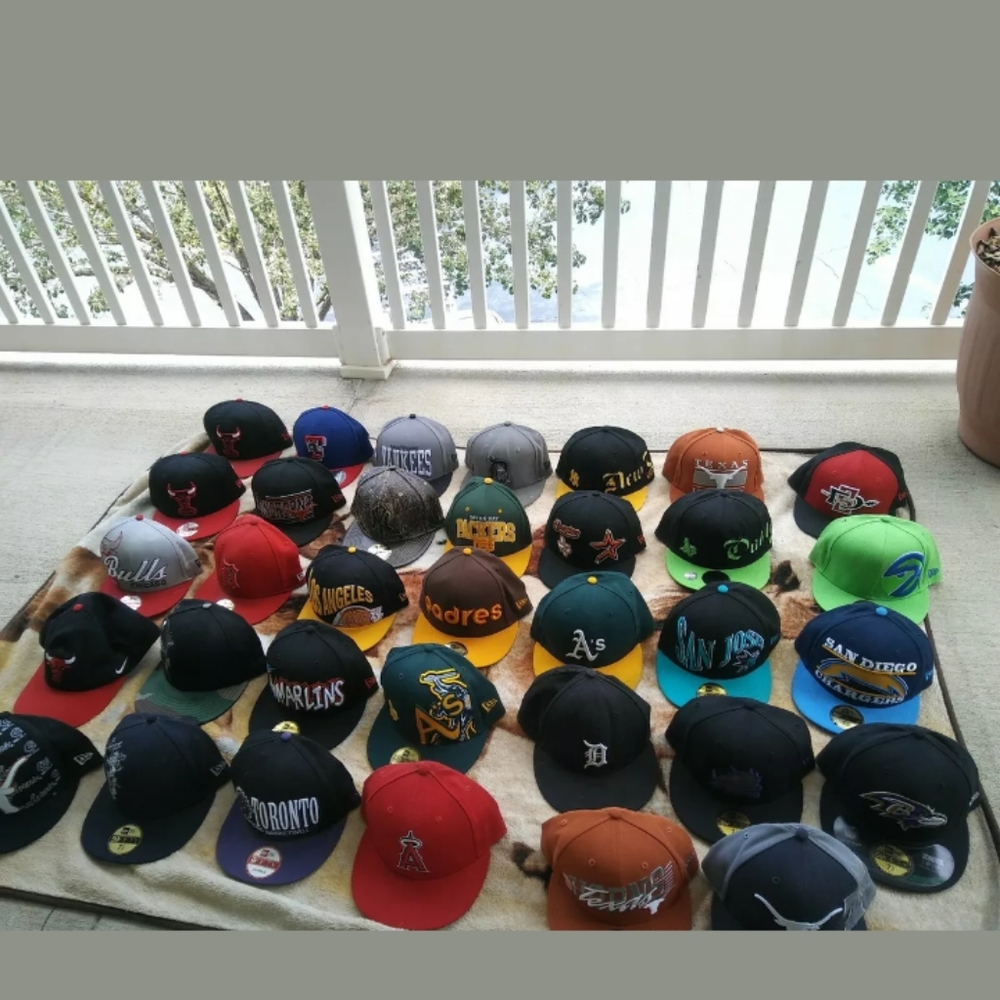 New Era 59Fifty Hats NFL NBA MLB